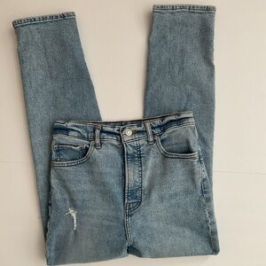 Express Mom Jeans Super High Rise Size 2